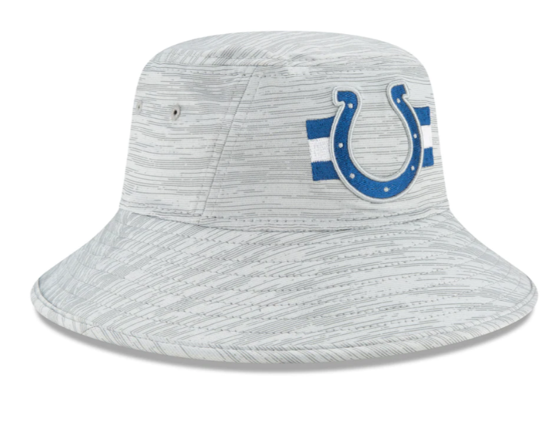 Indianapolis Colts New Era Training Camp Bucket Hat- Gray