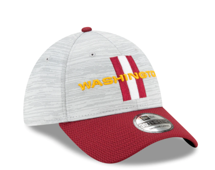 Washington Football New Era Training Camp 39THIRTY Flex Hat - Gray