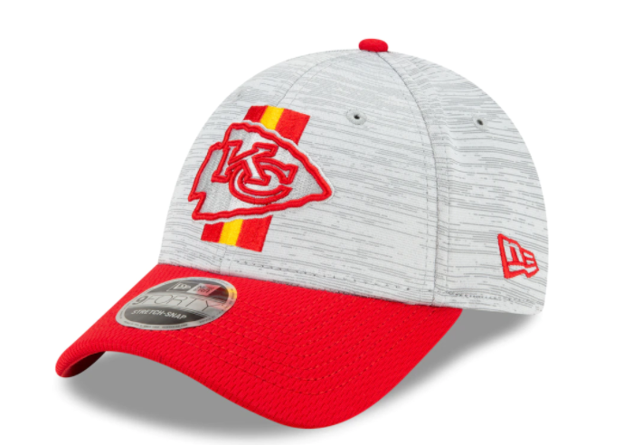 Kansas City Chiefs New Era Training Camp 9FORTY Hat - Gray