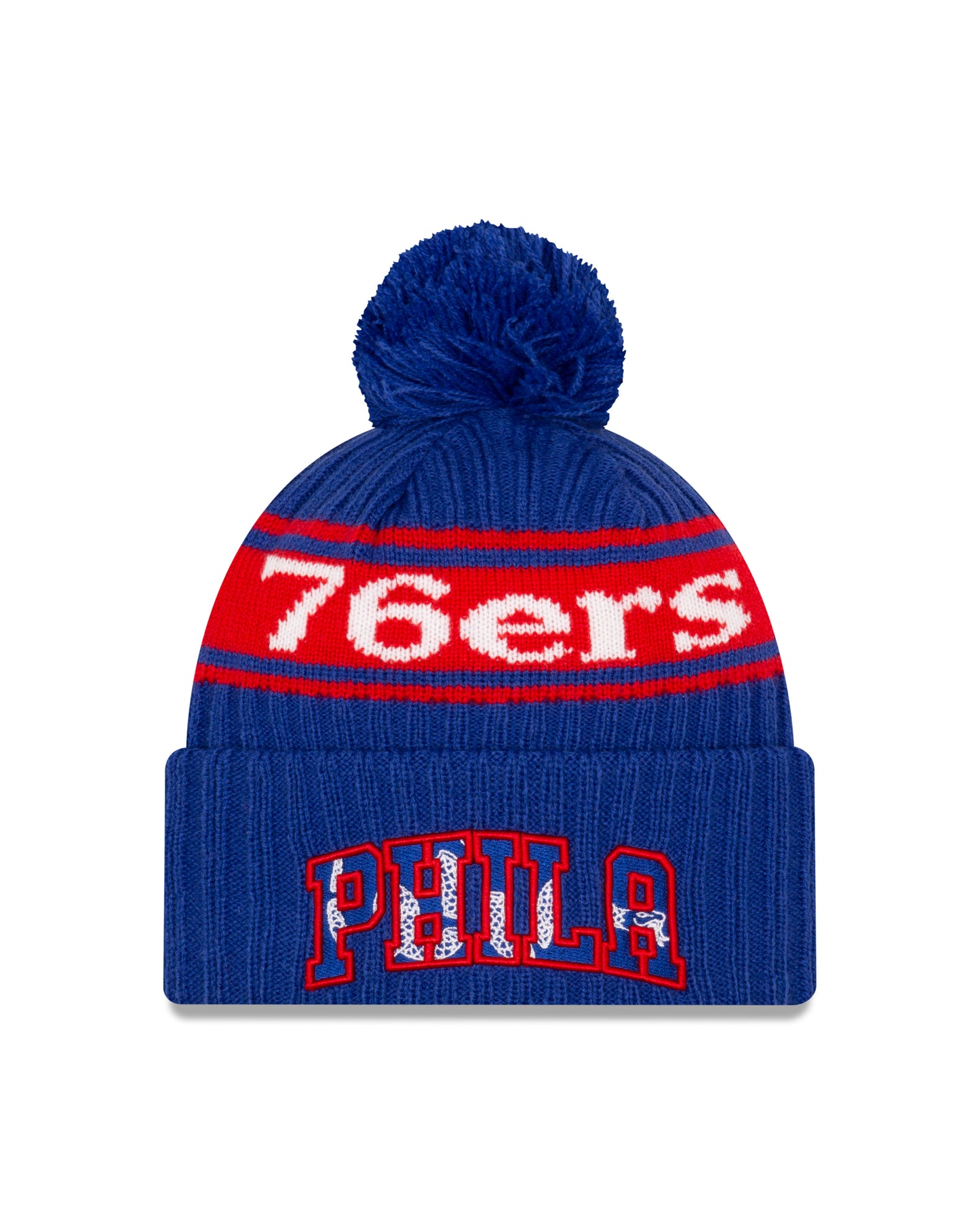 Philadelphia 76ers New Era Draft Knit Hat