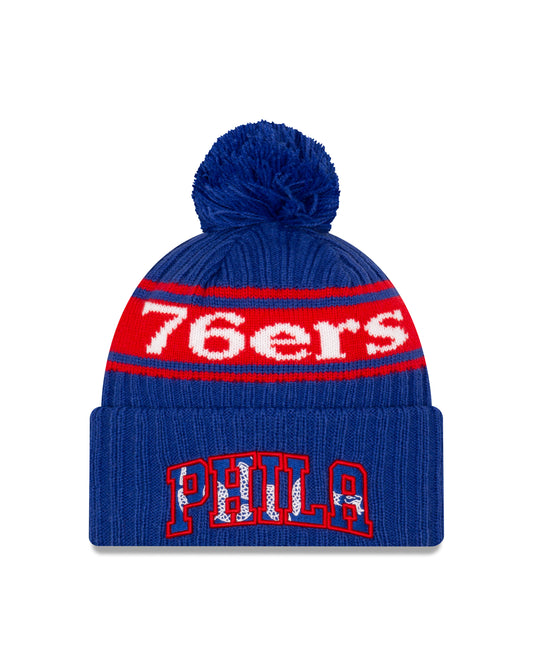 Philadelphia 76ers New Era Draft Knit Hat