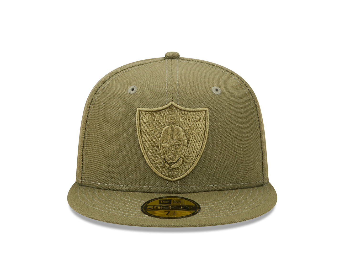 Las Vegas Raiders New Era Color Pack Olive & Olive 59FIFTY Fitted Hat
