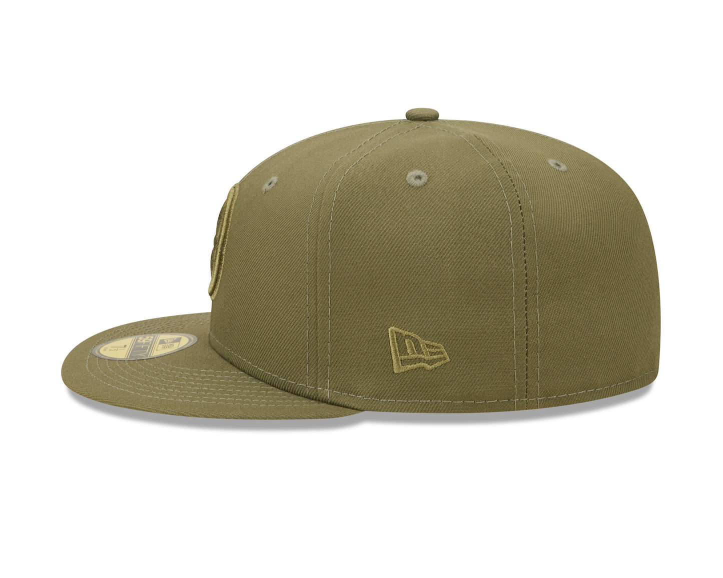 Pittsburgh Steelers New Era Color Pack Olive & Olive 59FIFTY Fitted Hat