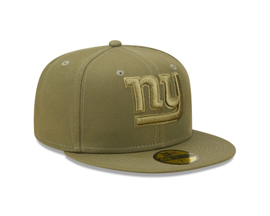 New York Giants New Era Color Pack Olive & Olive 59FIFTY Fitted Hat