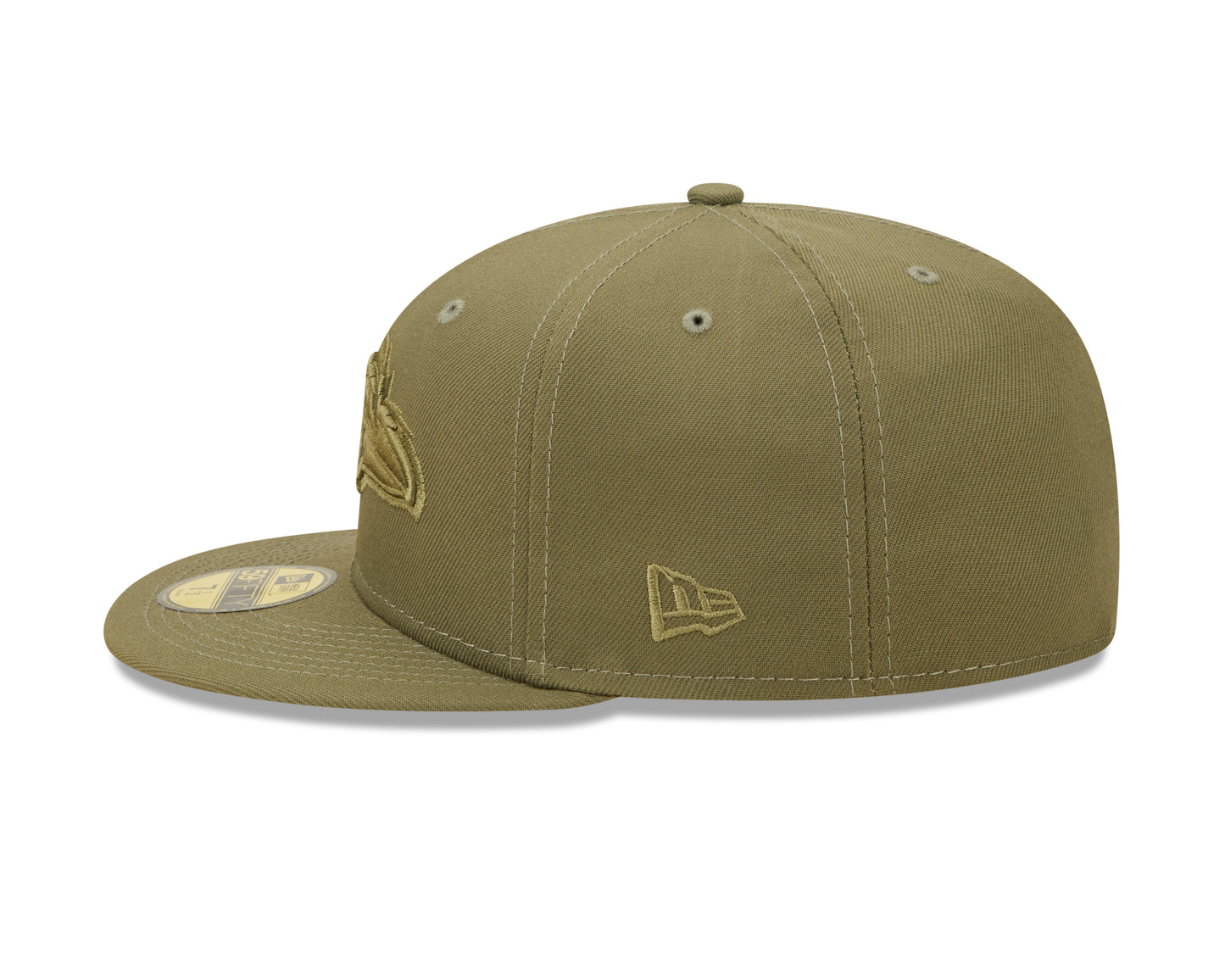 Baltimore Ravens New Era Color Pack Olive & Olive 59FIFTY Fitted Hat