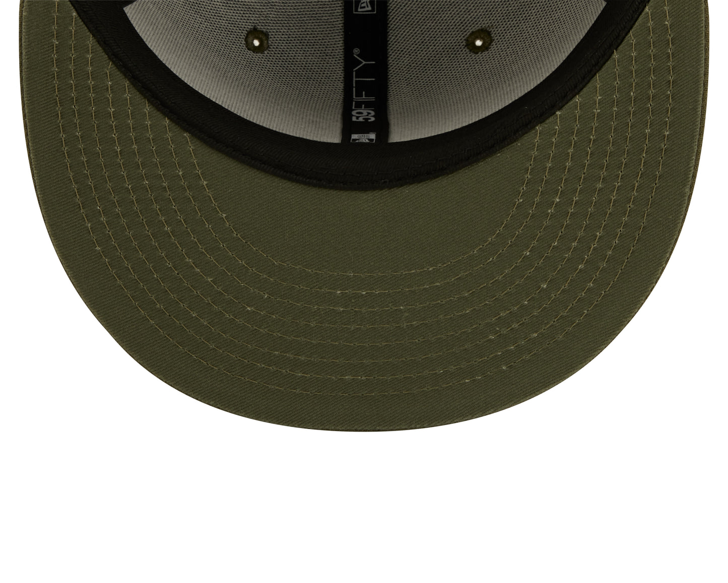 Baltimore Ravens New Era Color Pack New Olive 59fifty Fitted Hat- Red Eye
