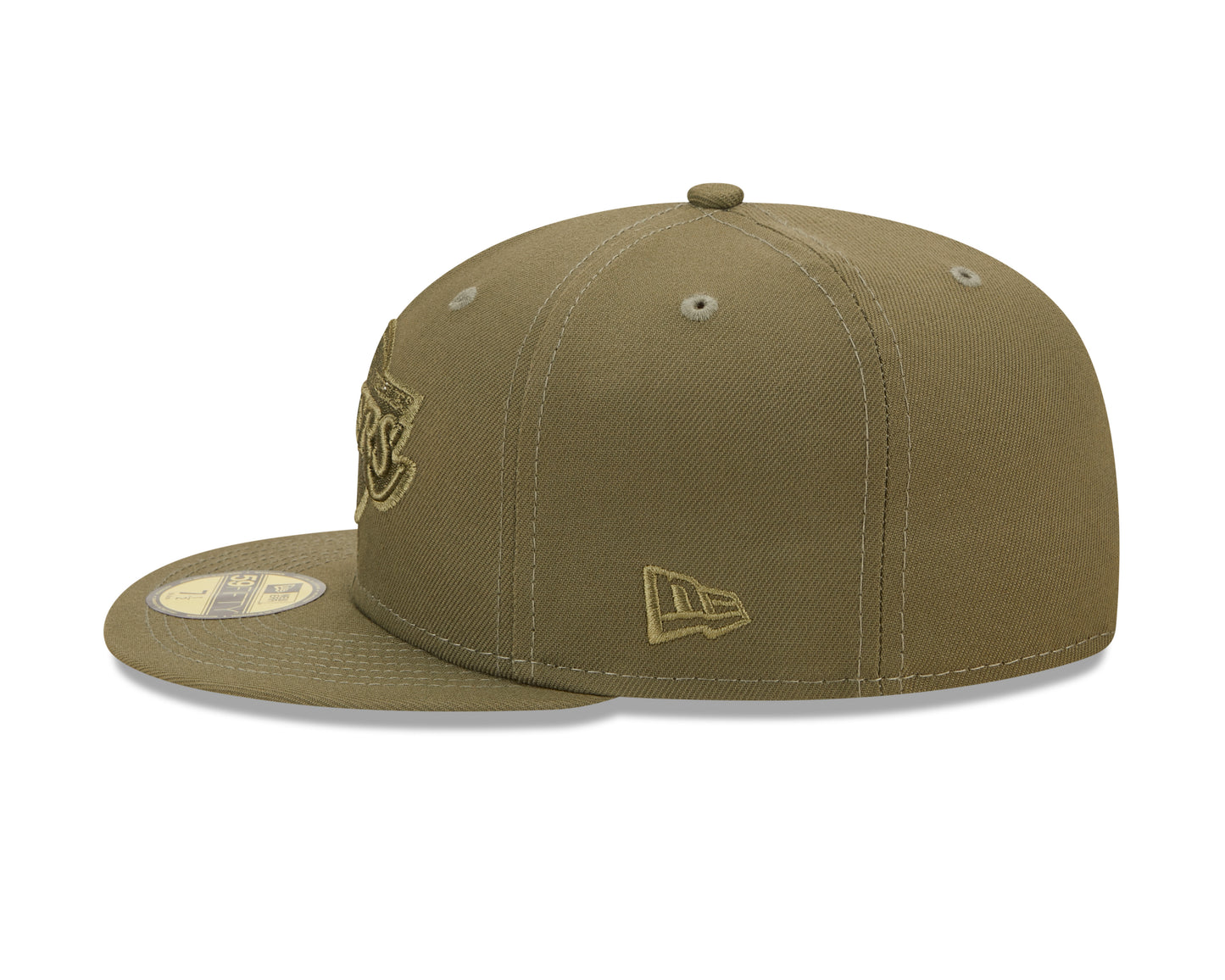 Los Angeles Lakers New Era Olive Color Pack 59FIFTY Fitted Hat- Green