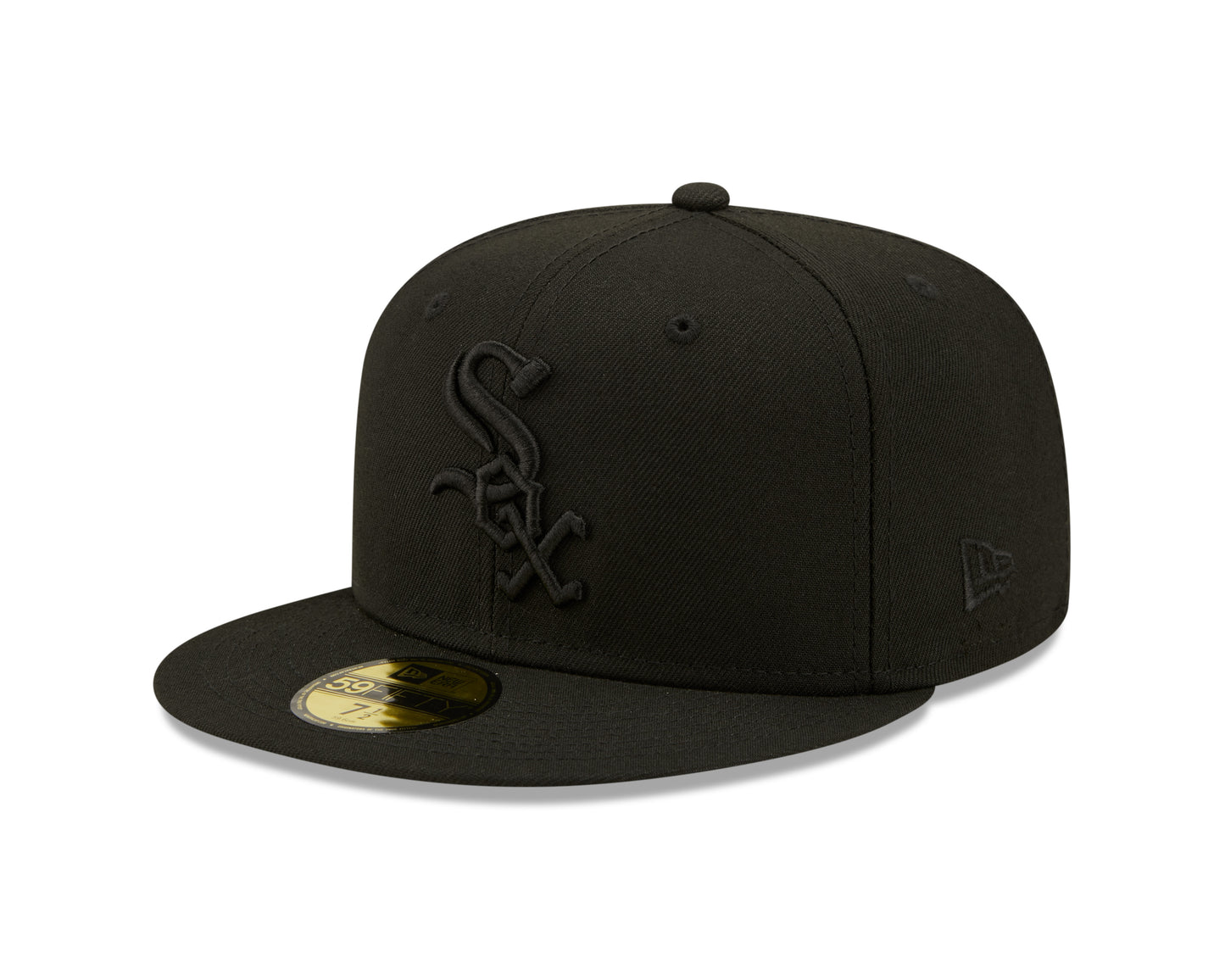 Chicago White Sox New Era Color Pack Black on Black 59fifty Fitted Hat