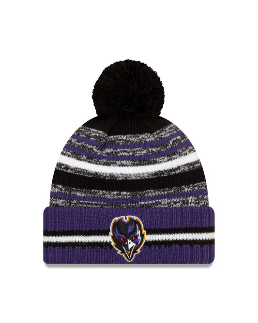 Baltimore Ravens New Era Youth Sideline Sport Knit Hat