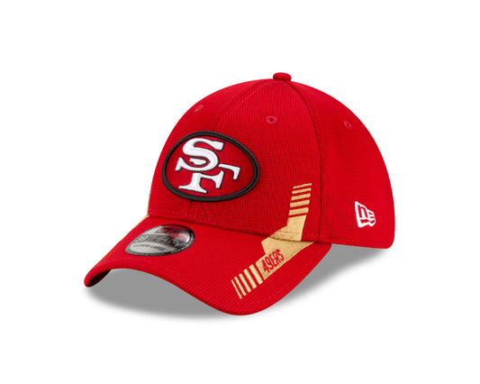 San Francisco 49ers New Era Sideline Team Color 39THIRTY Flex Hat