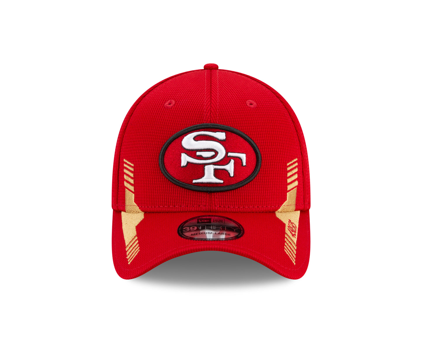 San Francisco 49ers New Era Sideline Team Color 39THIRTY Flex Hat