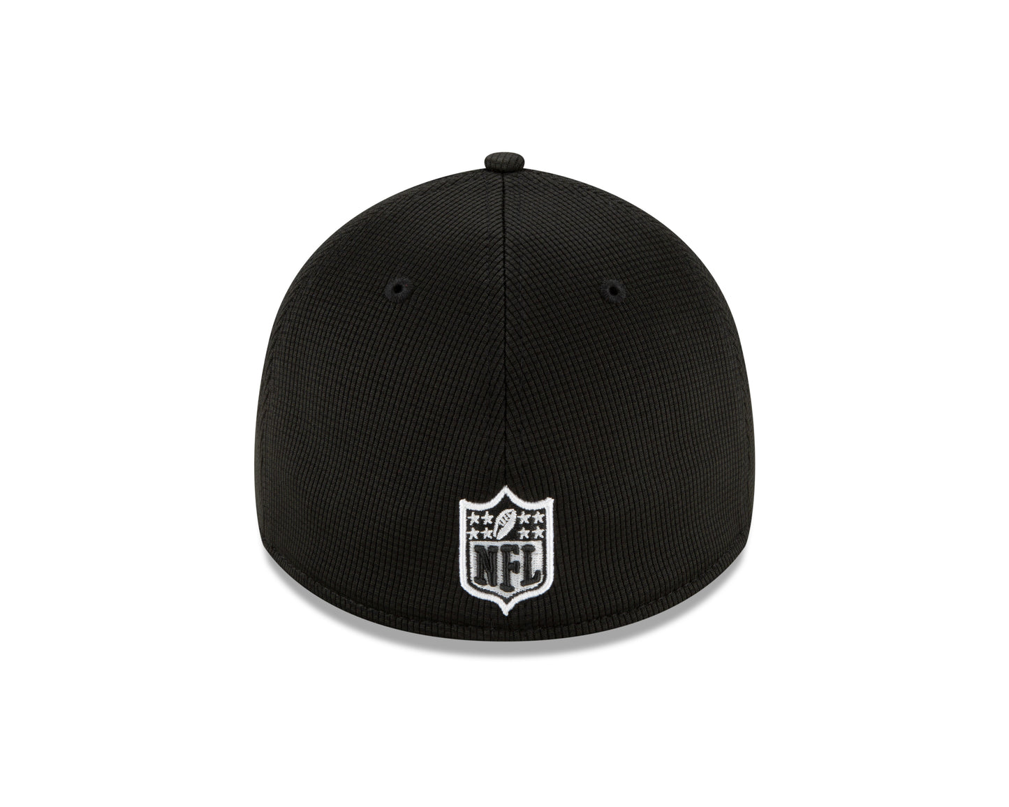 Baltimore Ravens New Era Sideline Black and White 39THIRTY Flex Hat