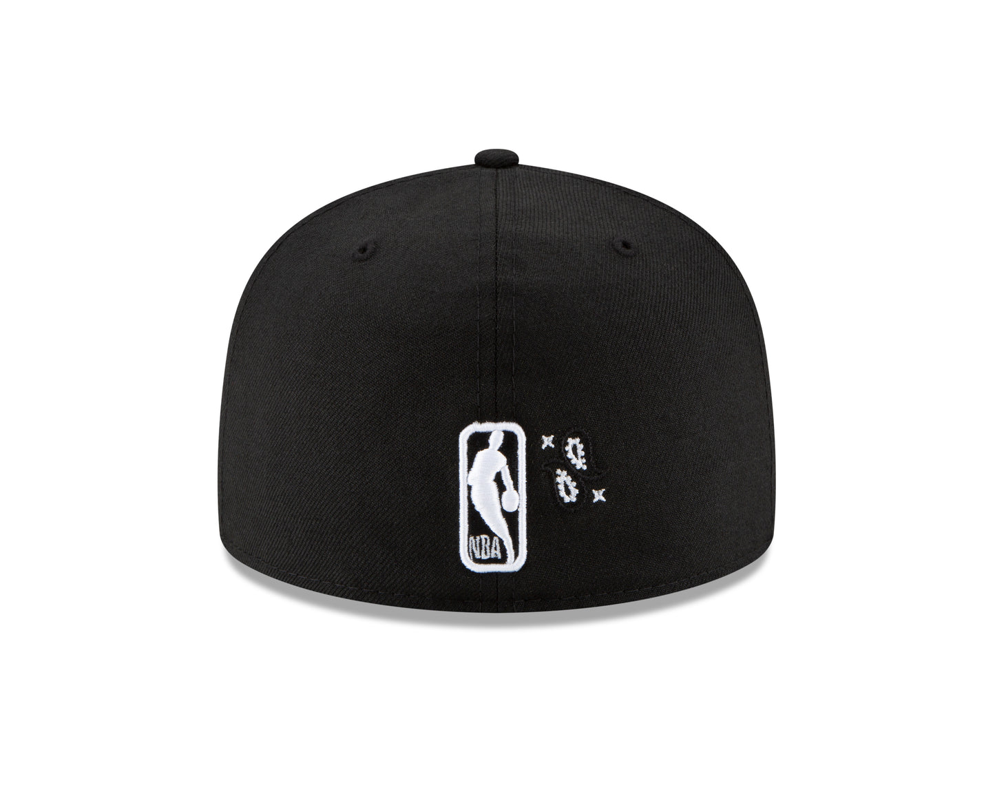 Brooklyn Nets New Era Paisley All-Over 59FIFTY Fitted Hat - Black