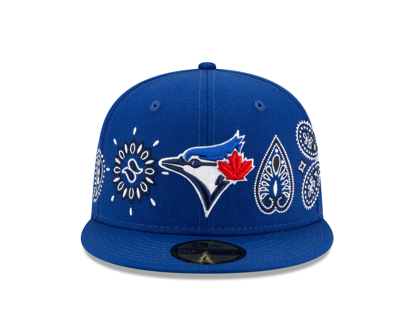 Toronto Blue Jays All Over Print Paisley 59Fifty Fitted Hat