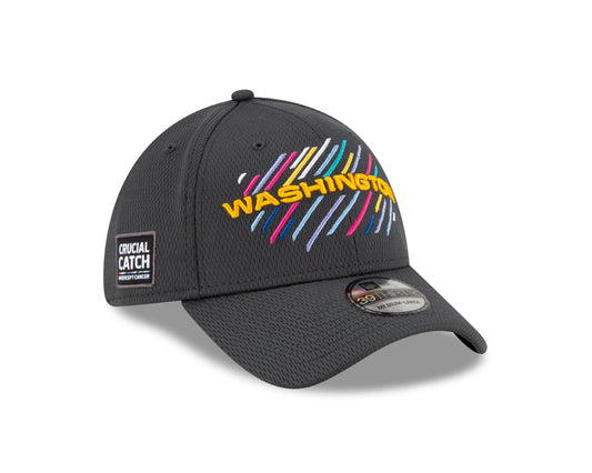 Washington Football New Era Crucial Catch 39THIRTY Flex Hat - Gray