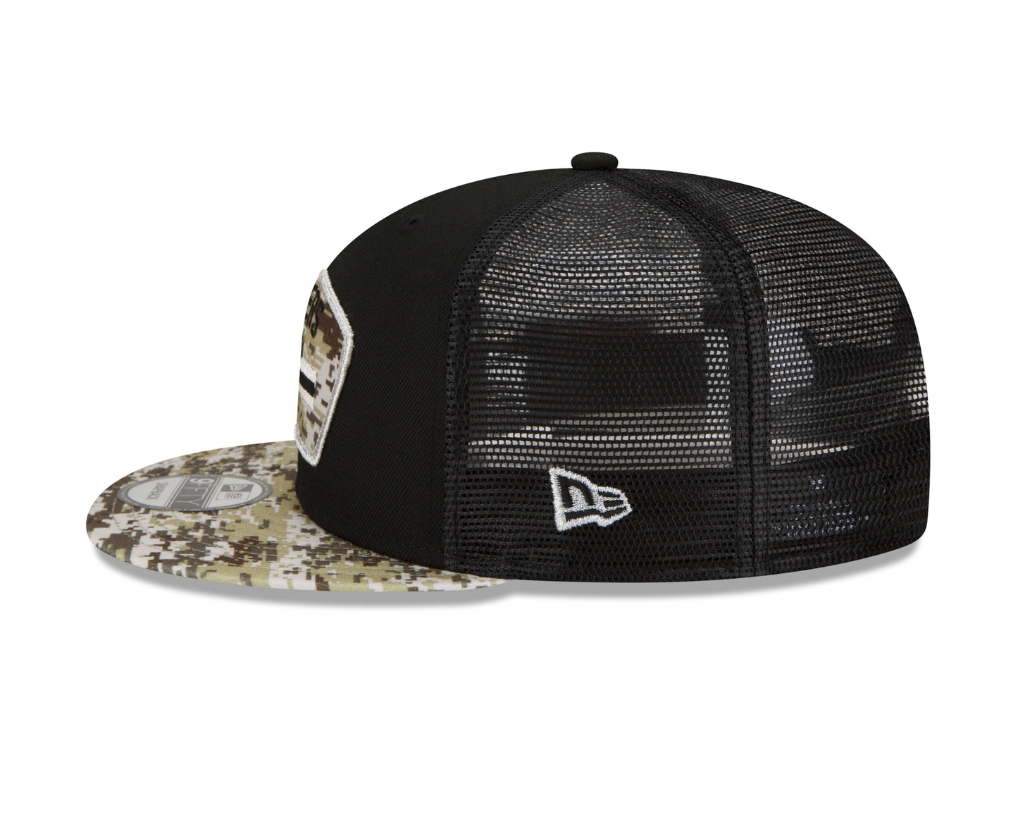 Las Vegas Raiders New Era Salute to Service 9FIFTY Adjustable Hat - Black
