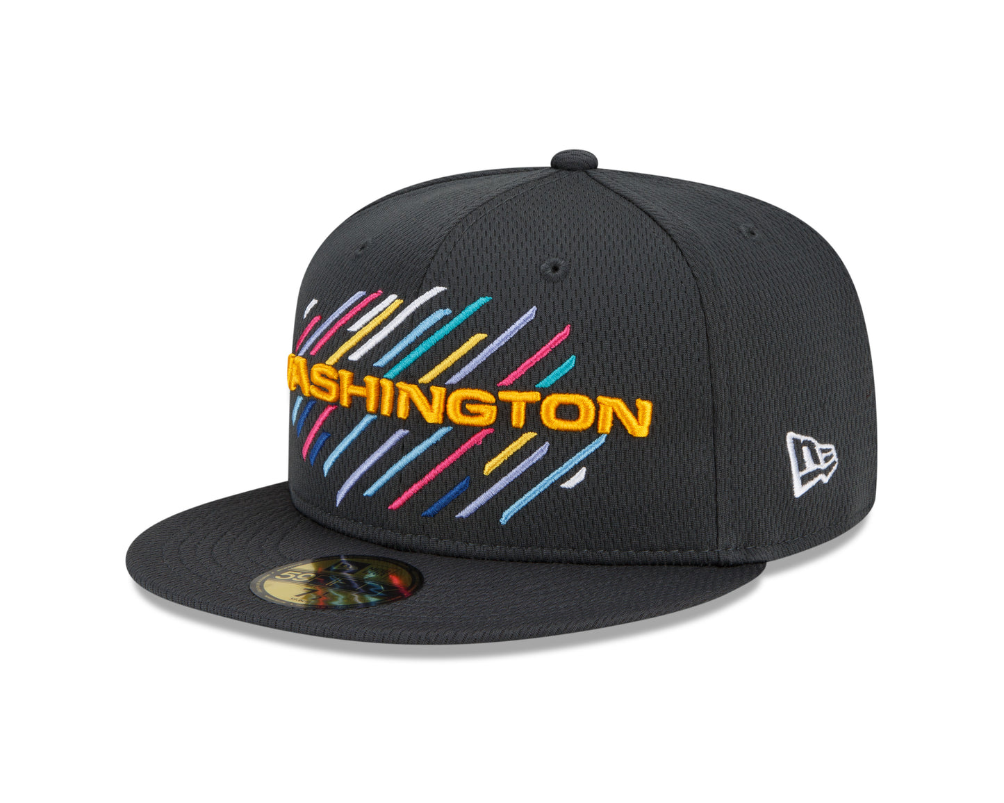 Washington Football New Era Crucal Catch 59FIFTY Fitted Hat - Gray