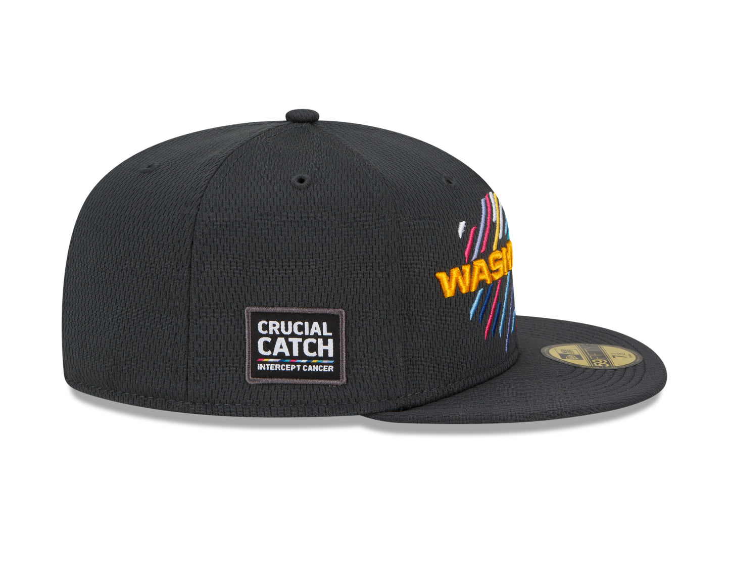 Washington Football New Era Crucal Catch 59FIFTY Fitted Hat - Gray