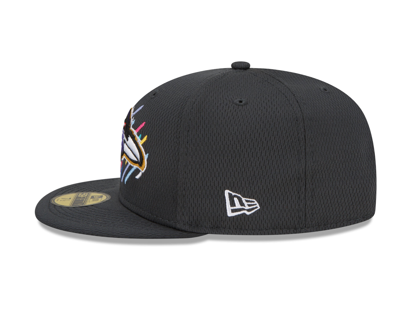 Baltimore Ravens New Era Crucial Catch Sideline 59FIFTY Hat - Gray