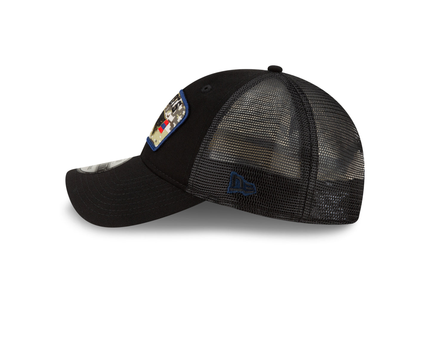 New England Patriots New Era Salute to Service 9TWENTY Adjustable Hat - Black