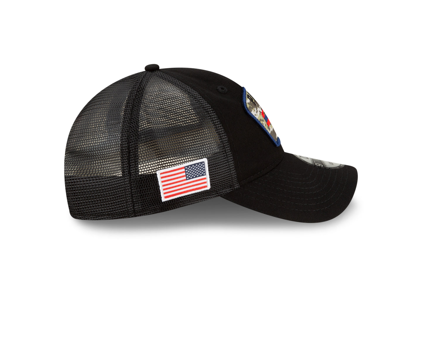 New England Patriots New Era Salute to Service 9TWENTY Adjustable Hat - Black