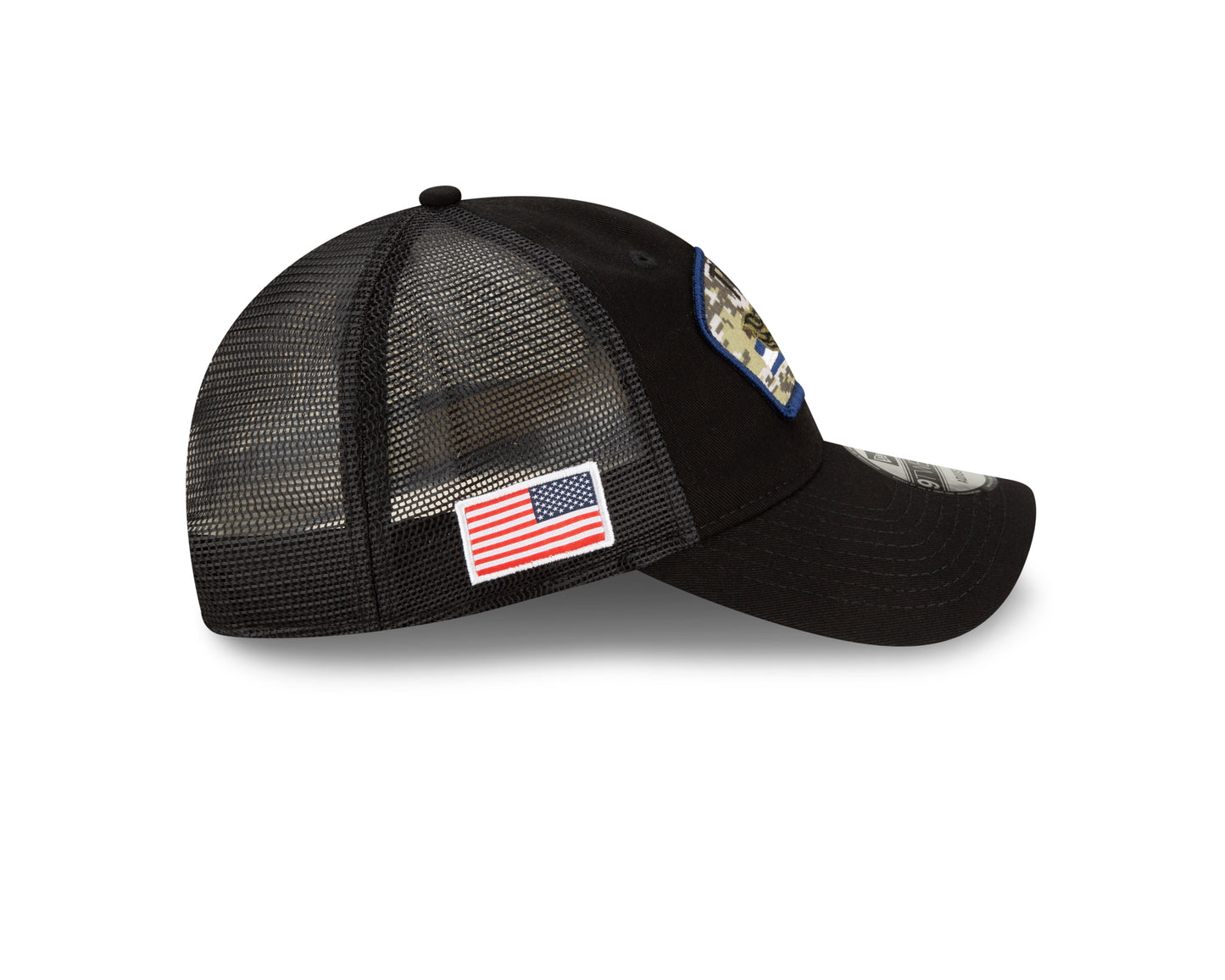 Tennessee Titans New Era Salute to Service 9TWENTY Adjustable Hat - Black