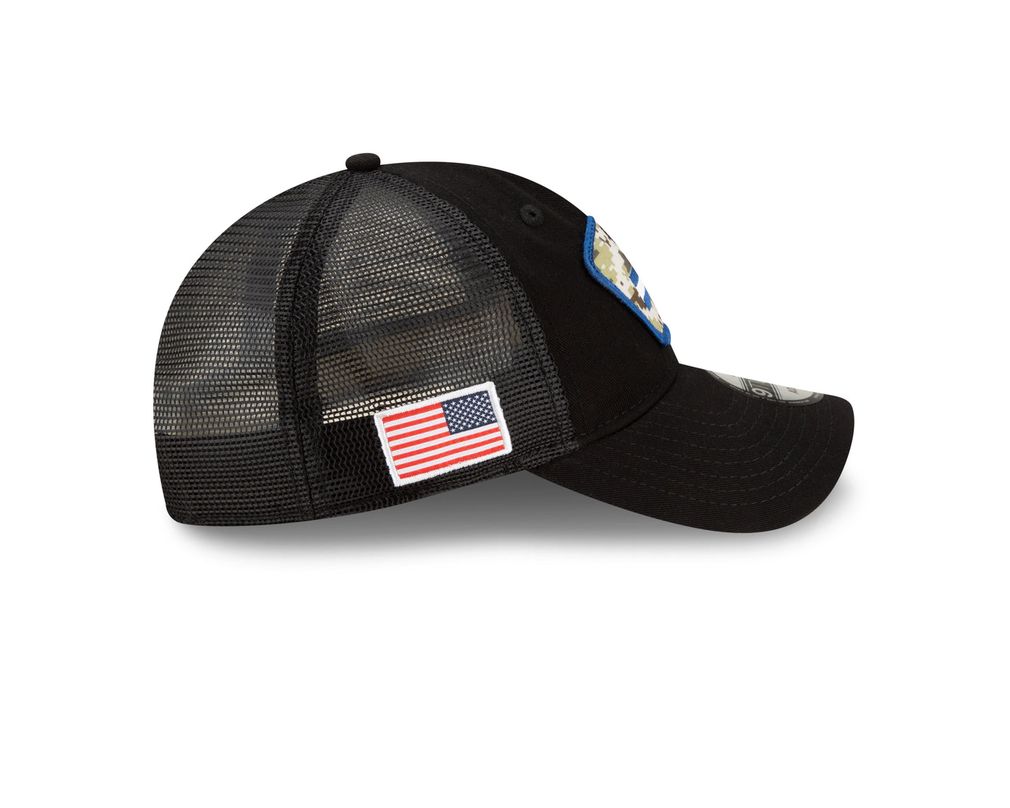 Indianapolis Colts New Era Salute to Service 9TWENTY Adjustable Hat - Black