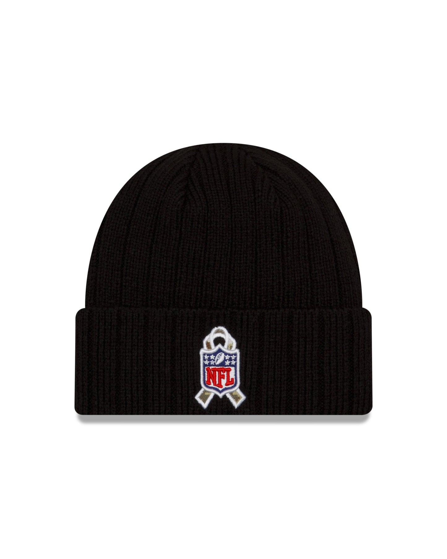 Seattle Seahawks 2021 Sideline Salute to Service Knit Hat - Black