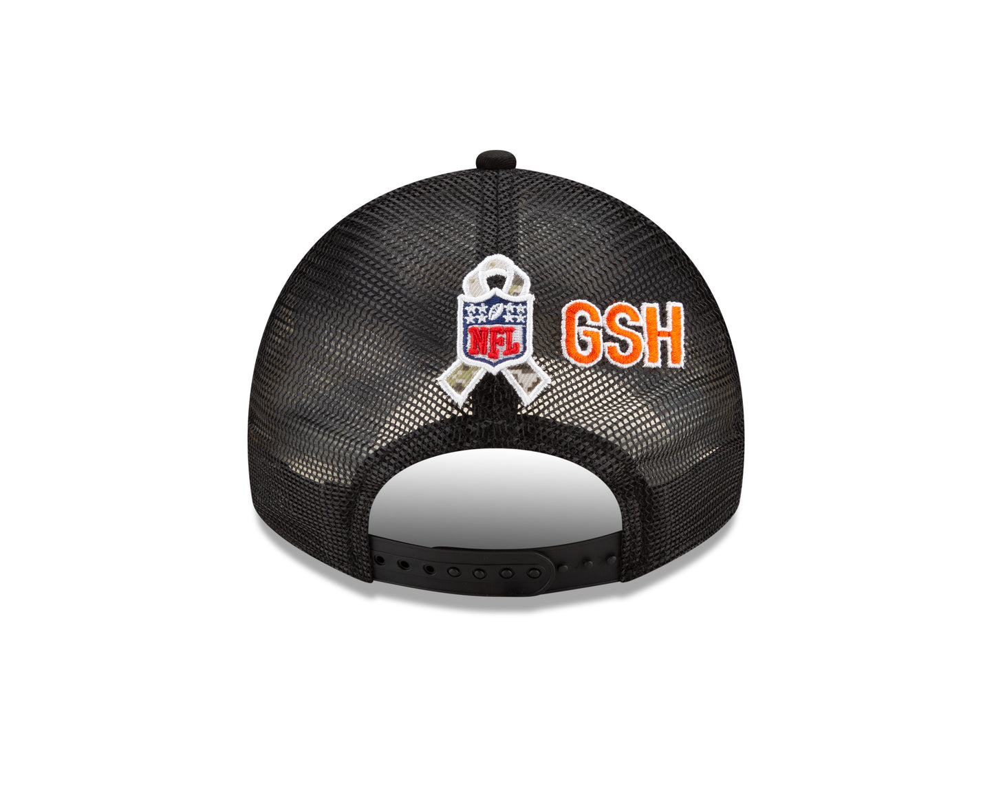 Chicago Bears New Era Salute to Service 9TWENTY Adjustable Hat - Black