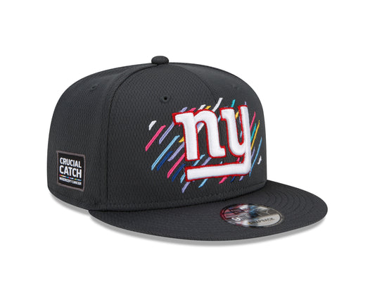 New York Giants New Era Crucial Catch 9FIFTY Adjustable Hat - Gray