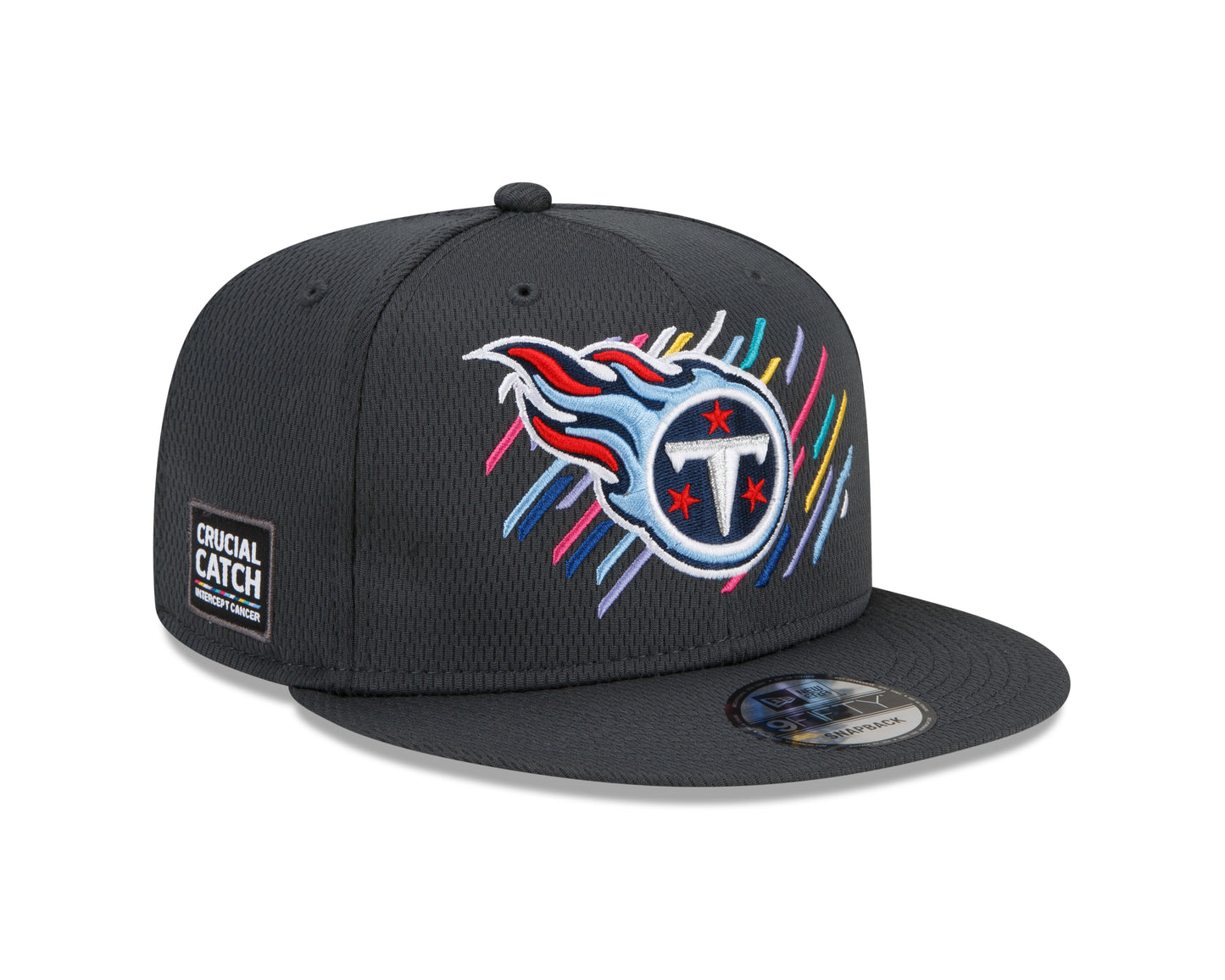 Tennessee Titans New Era Crucial Catch 9FIFTY Adjustable Hat - Gray
