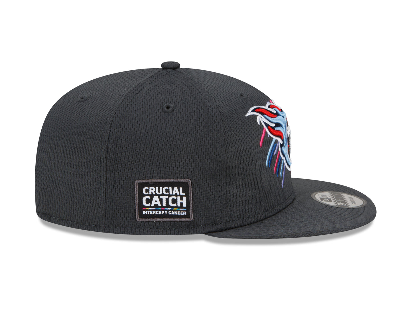Tennessee Titans New Era Crucial Catch 9FIFTY Adjustable Hat - Gray