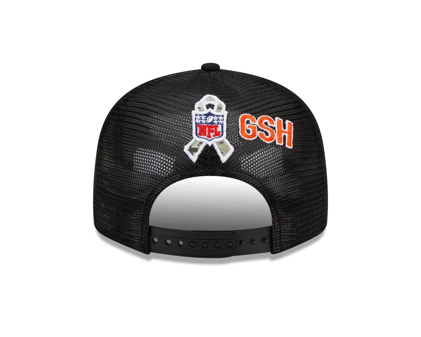 Chicago Bears New Era Salute To Service 9FIFTY Adjustable Hat - Black
