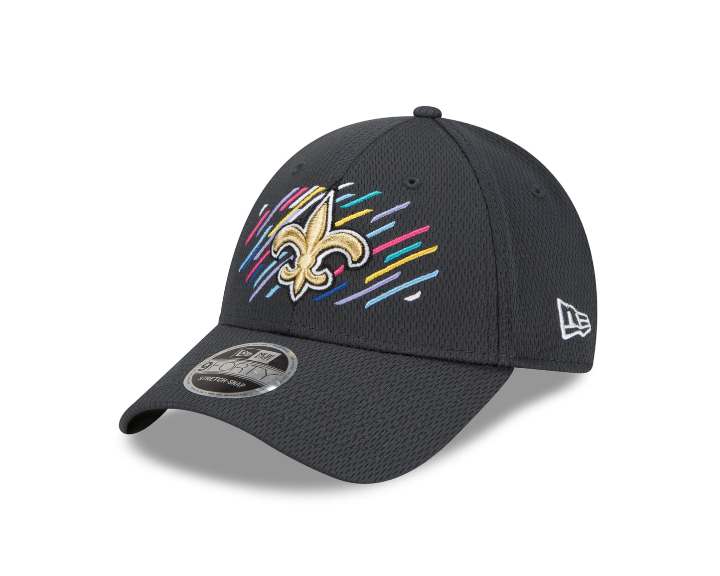 New Orleans Saints Crucial Catch 9FORTY Adjustable Hat - Gray