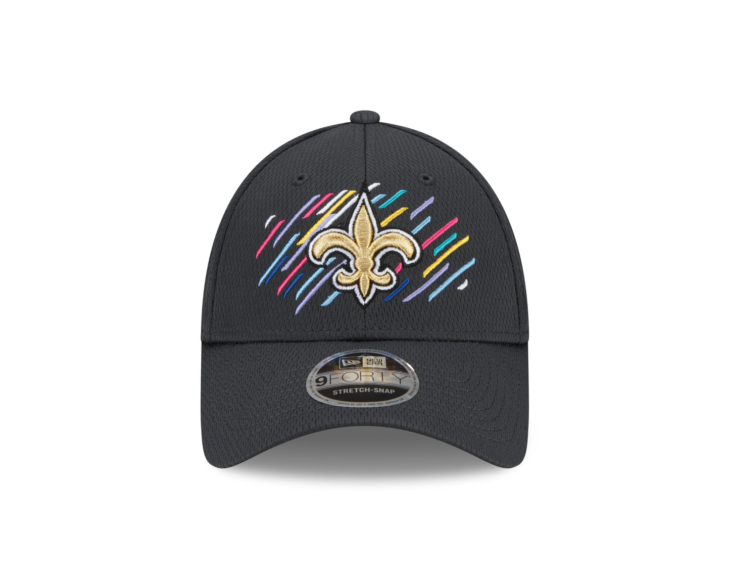 New Orleans Saints Crucial Catch 9FORTY Adjustable Hat - Gray