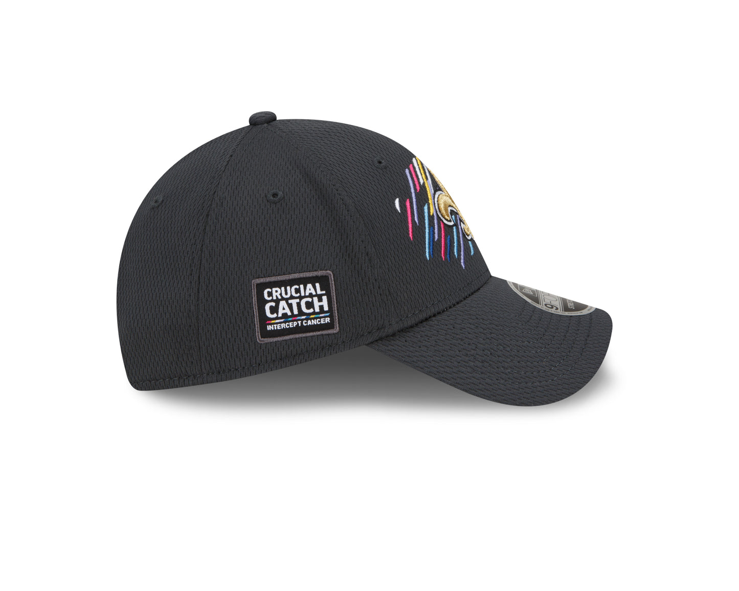 New Orleans Saints Crucial Catch 9FORTY Adjustable Hat - Gray