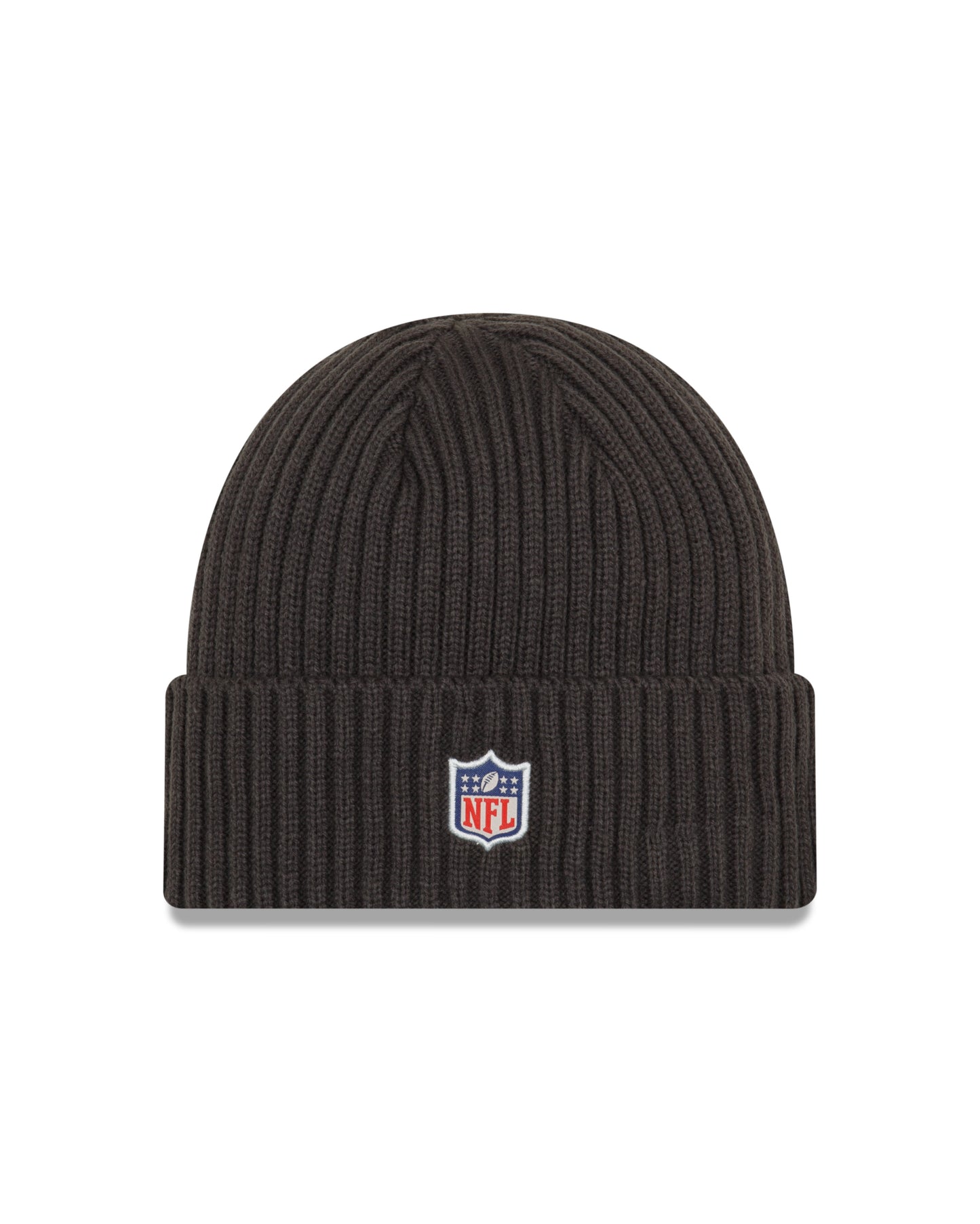 Cleveland Browns New Era Crucial Catch Cuffed Knit Hat - Gray