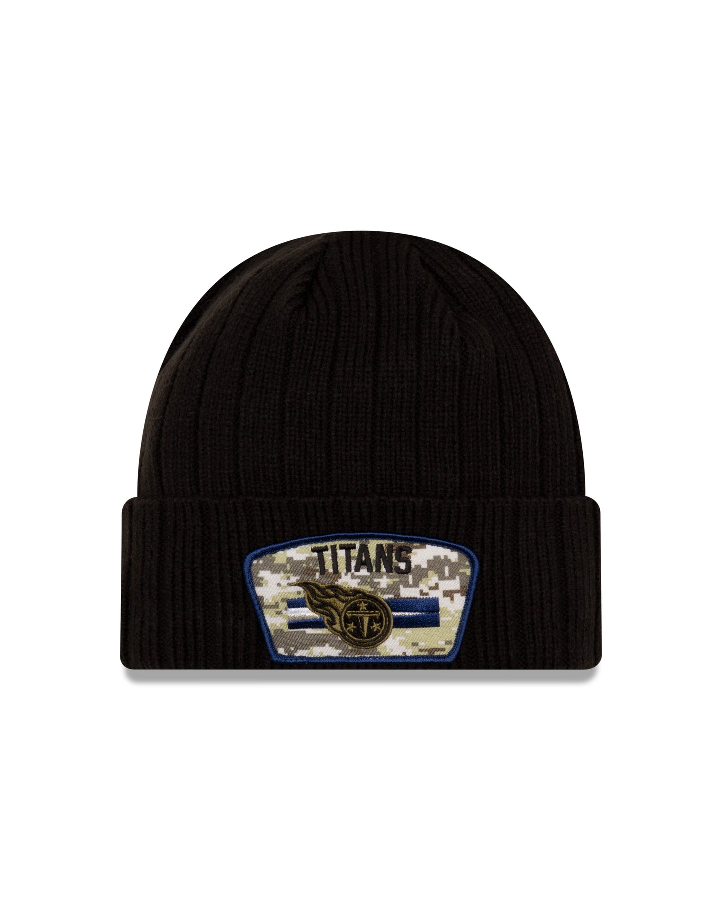 Tennessee Titans New Era Salute to Service Sideline Knit Hat - Black