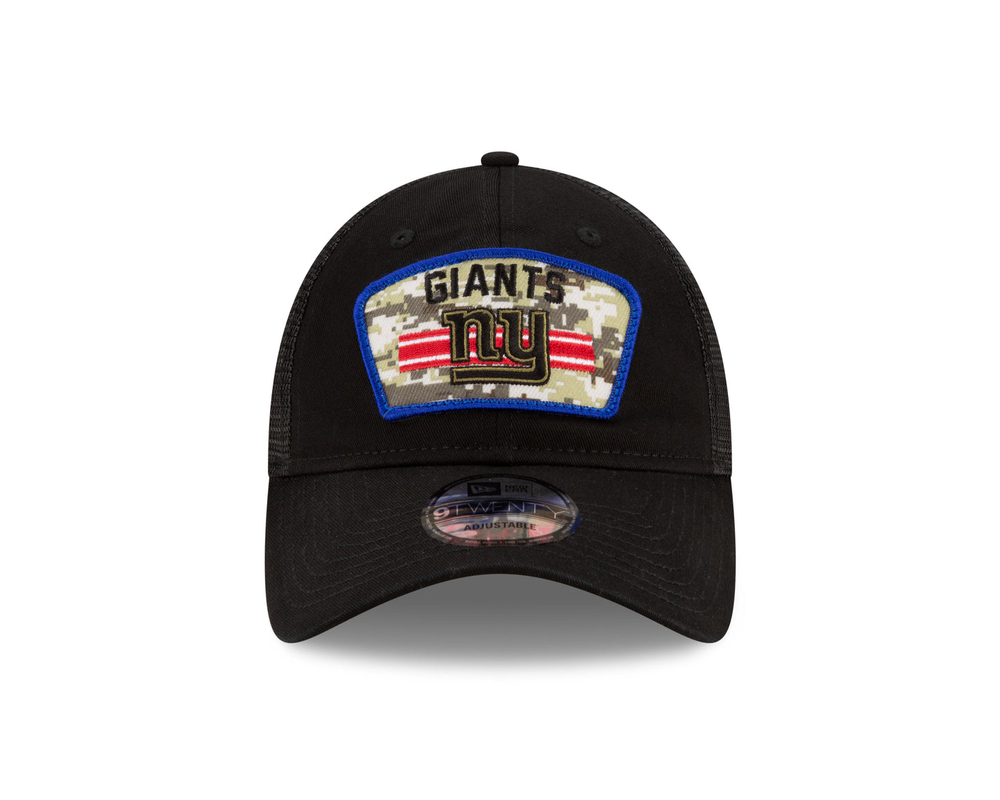 New York Giants New Era Salute to Service 9TWENTY Adjustable Hat - Black