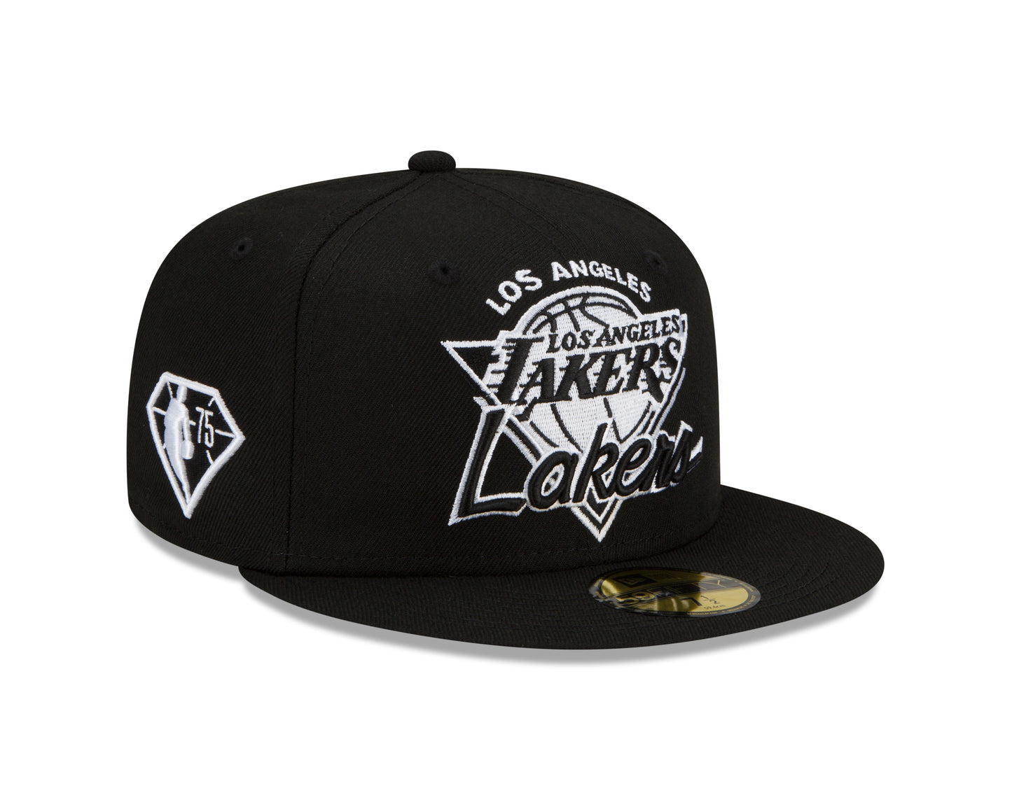Los Angeles Lakers New Era NBA Tip Off 59fifty Hat - Black