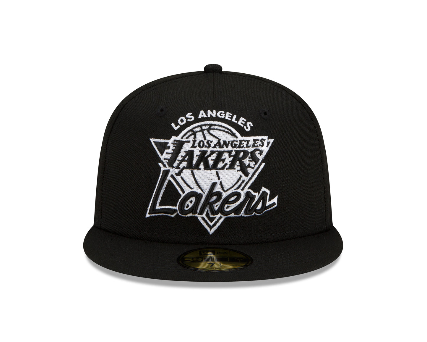 Los Angeles Lakers New Era NBA Tip Off 59fifty Hat - Black