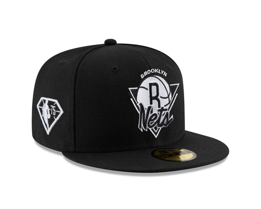 Brooklyn Nets New Era NBA Tip Off 59fifty Hat - Black