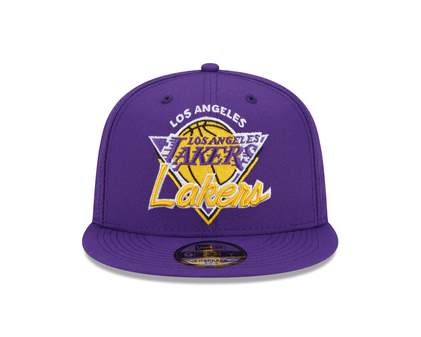 Los Angeles Lakers New Era Purple NBA Tip Off Snapback Hat