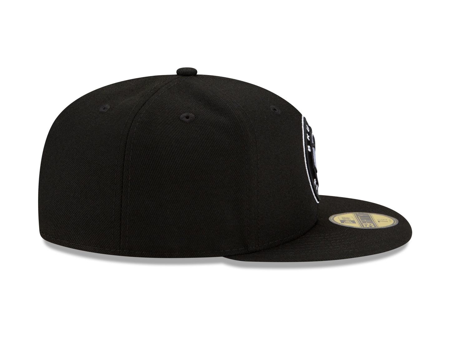 Brooklyn Nets New Era Paisley Patchwork Undervisor 59FIFTY Fitted Hat - Black