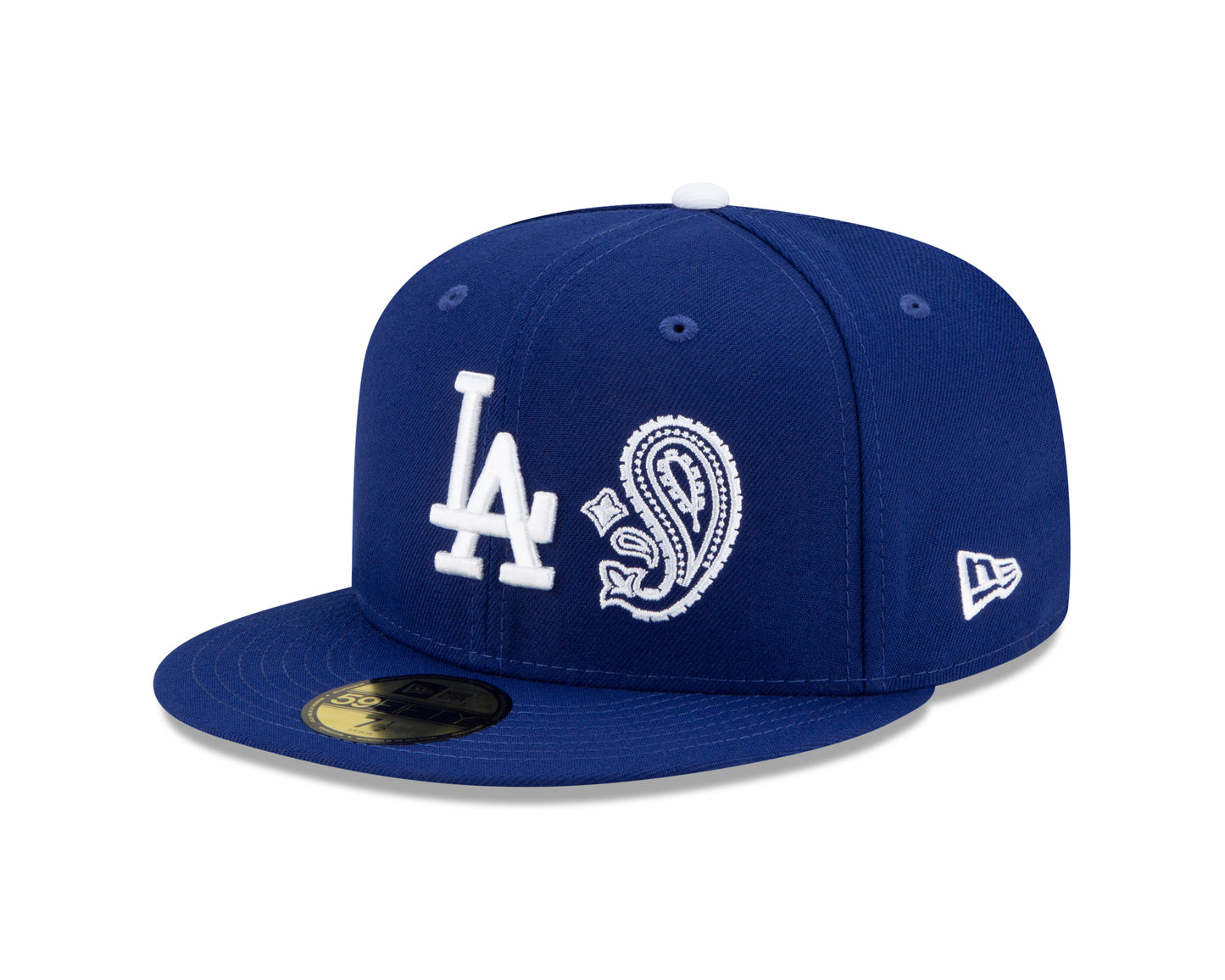 Los Angeles Dodgers New Era Paisley Patchwork Undervisor 59FIFTY Fitted Hat
