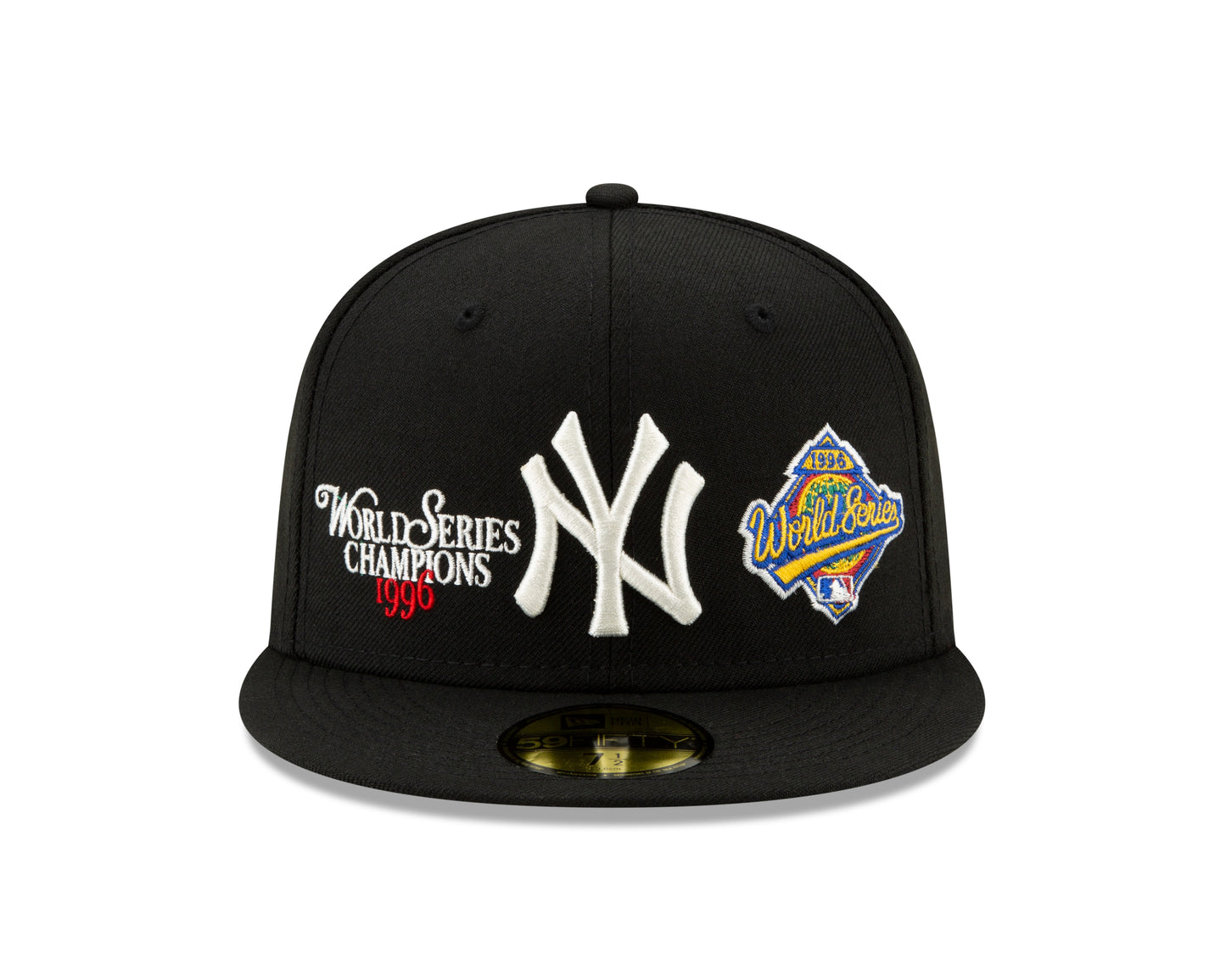 New York Yankees New Era Wool World Series 1996 59FIFTY Fitted Hat - Black
