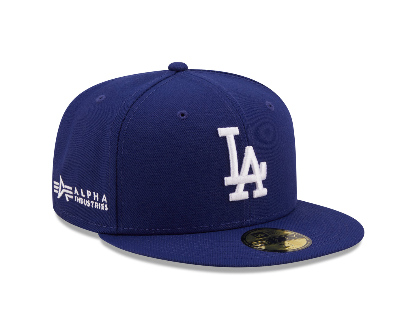 Los Angeles Dodgers New Era Alpha Industries 59FIFTY Fitted Hat- Blue