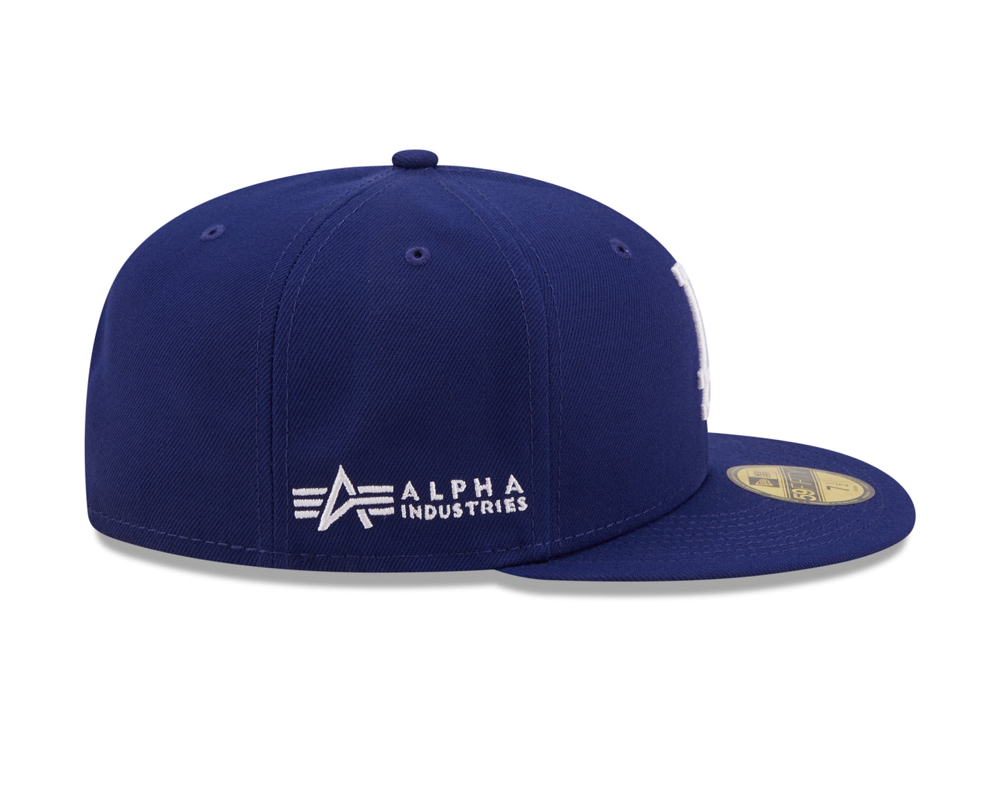 Los Angeles Dodgers New Era Alpha Industries 59FIFTY Fitted Hat- Blue
