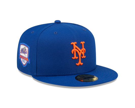 New York Mets New Era  City Side Patch 59fifty Fitted Hat