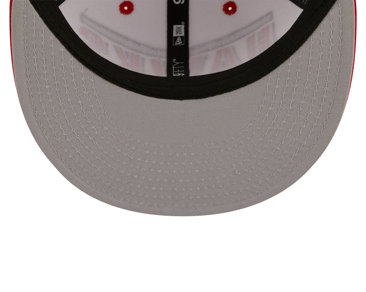Atlanta Hawks New Era Retro Title White / Red 9FIFTY Snap Back Hat